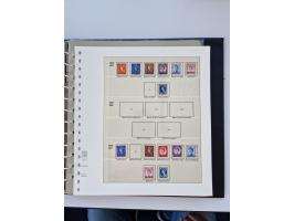 1923/61, mostly unmounted mint and unused collection incl. official stamps and duplicate, some better and complete sets, with