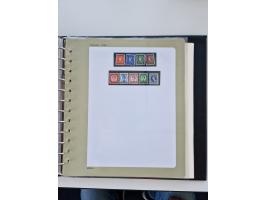 1923/61, mostly unmounted mint and unused collection incl. official stamps and duplicate, some better and complete sets, with