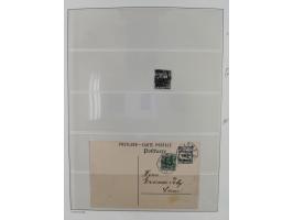 BRITISH &amp; FRENCH: OCCUPATION: 1914/15, interesting unused and used collection containing better items like Mi.-Nr. 2II, 1