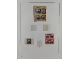 BRITISH &amp; FRENCH: OCCUPATION: 1914/15, interesting unused and used collection containing better items like Mi.-Nr. 2II, 1