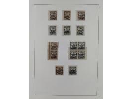 BRITISH &amp; FRENCH: OCCUPATION: 1914/15, interesting unused and used collection containing better items like Mi.-Nr. 2II, 1