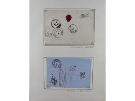 1846/82, BAHNPOST: interessante Sammlung mit 36 Briefen und Karten sowie einigen Briefstücken der Berliner Bahnpostlinien ab 