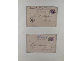 1846/82, BAHNPOST: interessante Sammlung mit 36 Briefen und Karten sowie einigen Briefstücken der Berliner Bahnpostlinien ab 