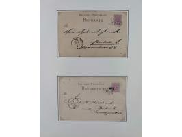 1846/82, BAHNPOST: interessante Sammlung mit 36 Briefen und Karten sowie einigen Briefstücken der Berliner Bahnpostlinien ab 