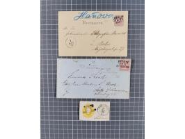 1846/82, BAHNPOST: interessante Sammlung mit 36 Briefen und Karten sowie einigen Briefstücken der Berliner Bahnpostlinien ab 