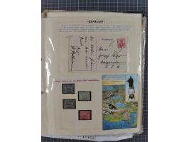 1910/49 (ca.), interessante kleine Sammlung Schiffspost mit Hauptaugenmerk auf den Suez Kanal, dabei etwas über 30 Briefe und