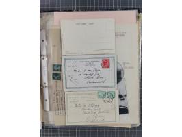 1910/49 (ca.), interessante kleine Sammlung Schiffspost mit Hauptaugenmerk auf den Suez Kanal, dabei etwas über 30 Briefe und