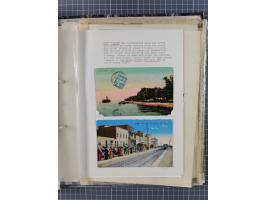 1910/49 (ca.), interessante kleine Sammlung Schiffspost mit Hauptaugenmerk auf den Suez Kanal, dabei etwas über 30 Briefe und