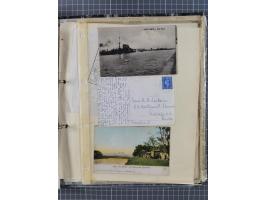 1910/49 (ca.), interessante kleine Sammlung Schiffspost mit Hauptaugenmerk auf den Suez Kanal, dabei etwas über 30 Briefe und