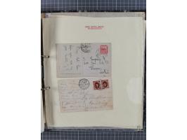 1910/49 (ca.), interessante kleine Sammlung Schiffspost mit Hauptaugenmerk auf den Suez Kanal, dabei etwas über 30 Briefe und