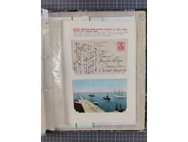 1910/49 (ca.), interessante kleine Sammlung Schiffspost mit Hauptaugenmerk auf den Suez Kanal, dabei etwas über 30 Briefe und