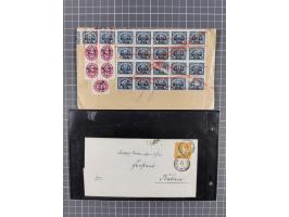 1865/1945, lot with approx. 40 covers, cards and postal stationery, including old Germany with Württemberg frankings and Thur