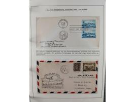 HUNDE: 1894/1992 (ca.), interessante Ausstellungssammlung “Schlittenhunde im Einsatz”, mit vielen Marken, FDCs, Schmuckbriefe