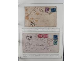 HUNDE: 1894/1992 (ca.), interessante Ausstellungssammlung “Schlittenhunde im Einsatz”, mit vielen Marken, FDCs, Schmuckbriefe