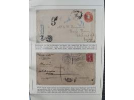 HUNDE: 1894/1992 (ca.), interessante Ausstellungssammlung “Schlittenhunde im Einsatz”, mit vielen Marken, FDCs, Schmuckbriefe