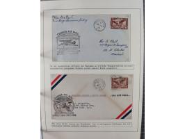 HUNDE: 1894/1992 (ca.), interessante Ausstellungssammlung “Schlittenhunde im Einsatz”, mit vielen Marken, FDCs, Schmuckbriefe