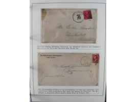 HUNDE: 1894/1992 (ca.), interessante Ausstellungssammlung “Schlittenhunde im Einsatz”, mit vielen Marken, FDCs, Schmuckbriefe