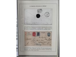 HUNDE: 1894/1992 (ca.), interessante Ausstellungssammlung “Schlittenhunde im Einsatz”, mit vielen Marken, FDCs, Schmuckbriefe