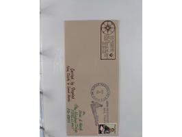 HUNDE: 1894/1992 (ca.), interessante Ausstellungssammlung “Schlittenhunde im Einsatz”, mit vielen Marken, FDCs, Schmuckbriefe