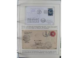 HUNDE: 1894/1992 (ca.), interessante Ausstellungssammlung “Schlittenhunde im Einsatz”, mit vielen Marken, FDCs, Schmuckbriefe