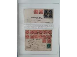 HUNDE: 1894/1992 (ca.), interessante Ausstellungssammlung “Schlittenhunde im Einsatz”, mit vielen Marken, FDCs, Schmuckbriefe