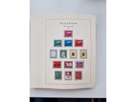 1945/87, vorwiegend postfrische bzw. gestempelte Sammlung, dabei Bund und Berlin doppelt, bis auf wenige jeweils komplett, au