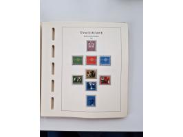 1945/87, vorwiegend postfrische bzw. gestempelte Sammlung, dabei Bund und Berlin doppelt, bis auf wenige jeweils komplett, au