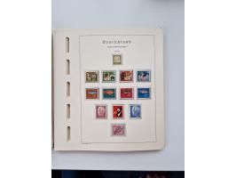 1945/87, vorwiegend postfrische bzw. gestempelte Sammlung, dabei Bund und Berlin doppelt, bis auf wenige jeweils komplett, au