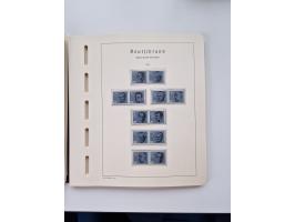 1945/87, vorwiegend postfrische bzw. gestempelte Sammlung, dabei Bund und Berlin doppelt, bis auf wenige jeweils komplett, au
