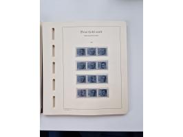 1945/87, vorwiegend postfrische bzw. gestempelte Sammlung, dabei Bund und Berlin doppelt, bis auf wenige jeweils komplett, au