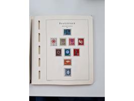 1945/87, vorwiegend postfrische bzw. gestempelte Sammlung, dabei Bund und Berlin doppelt, bis auf wenige jeweils komplett, au
