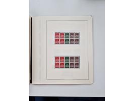 1945/87, vorwiegend postfrische bzw. gestempelte Sammlung, dabei Bund und Berlin doppelt, bis auf wenige jeweils komplett, au