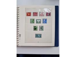 1945/87, vorwiegend postfrische bzw. gestempelte Sammlung, dabei Bund und Berlin doppelt, bis auf wenige jeweils komplett, au