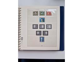 1945/87, vorwiegend postfrische bzw. gestempelte Sammlung, dabei Bund und Berlin doppelt, bis auf wenige jeweils komplett, au