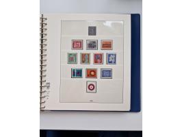 1945/87, vorwiegend postfrische bzw. gestempelte Sammlung, dabei Bund und Berlin doppelt, bis auf wenige jeweils komplett, au