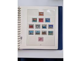 1945/87, vorwiegend postfrische bzw. gestempelte Sammlung, dabei Bund und Berlin doppelt, bis auf wenige jeweils komplett, au