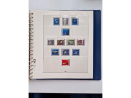 1945/87, vorwiegend postfrische bzw. gestempelte Sammlung, dabei Bund und Berlin doppelt, bis auf wenige jeweils komplett, au