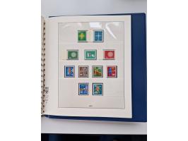 1945/87, vorwiegend postfrische bzw. gestempelte Sammlung, dabei Bund und Berlin doppelt, bis auf wenige jeweils komplett, au