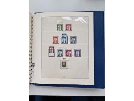 1945/87, vorwiegend postfrische bzw. gestempelte Sammlung, dabei Bund und Berlin doppelt, bis auf wenige jeweils komplett, au