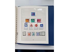 1945/87, vorwiegend postfrische bzw. gestempelte Sammlung, dabei Bund und Berlin doppelt, bis auf wenige jeweils komplett, au