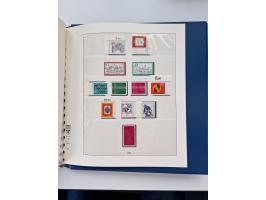 1945/87, vorwiegend postfrische bzw. gestempelte Sammlung, dabei Bund und Berlin doppelt, bis auf wenige jeweils komplett, au