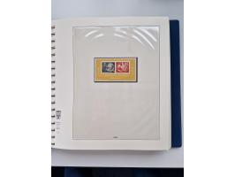 1945/87, vorwiegend postfrische bzw. gestempelte Sammlung, dabei Bund und Berlin doppelt, bis auf wenige jeweils komplett, au