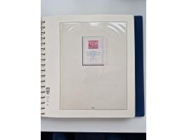 1945/87, vorwiegend postfrische bzw. gestempelte Sammlung, dabei Bund und Berlin doppelt, bis auf wenige jeweils komplett, au