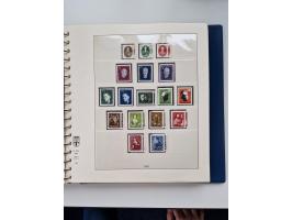 1945/87, vorwiegend postfrische bzw. gestempelte Sammlung, dabei Bund und Berlin doppelt, bis auf wenige jeweils komplett, au