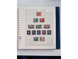 1945/87, vorwiegend postfrische bzw. gestempelte Sammlung, dabei Bund und Berlin doppelt, bis auf wenige jeweils komplett, au