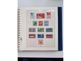 1945/87, vorwiegend postfrische bzw. gestempelte Sammlung, dabei Bund und Berlin doppelt, bis auf wenige jeweils komplett, au