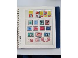 1945/87, vorwiegend postfrische bzw. gestempelte Sammlung, dabei Bund und Berlin doppelt, bis auf wenige jeweils komplett, au