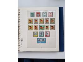 1945/87, vorwiegend postfrische bzw. gestempelte Sammlung, dabei Bund und Berlin doppelt, bis auf wenige jeweils komplett, au