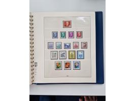 1945/87, vorwiegend postfrische bzw. gestempelte Sammlung, dabei Bund und Berlin doppelt, bis auf wenige jeweils komplett, au