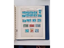 1945/87, vorwiegend postfrische bzw. gestempelte Sammlung, dabei Bund und Berlin doppelt, bis auf wenige jeweils komplett, au